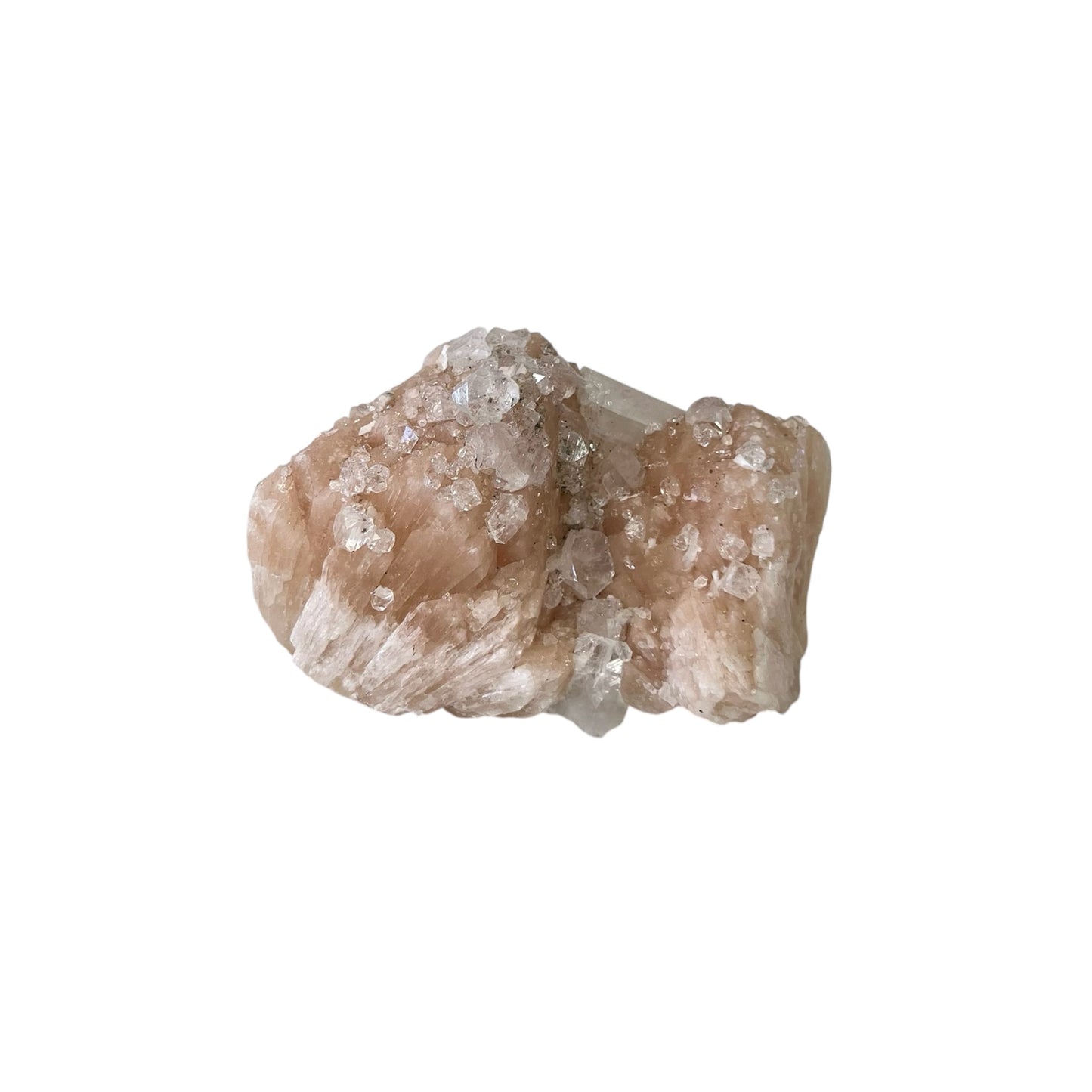 Stilbite with Apophyllite Cluster | CT33