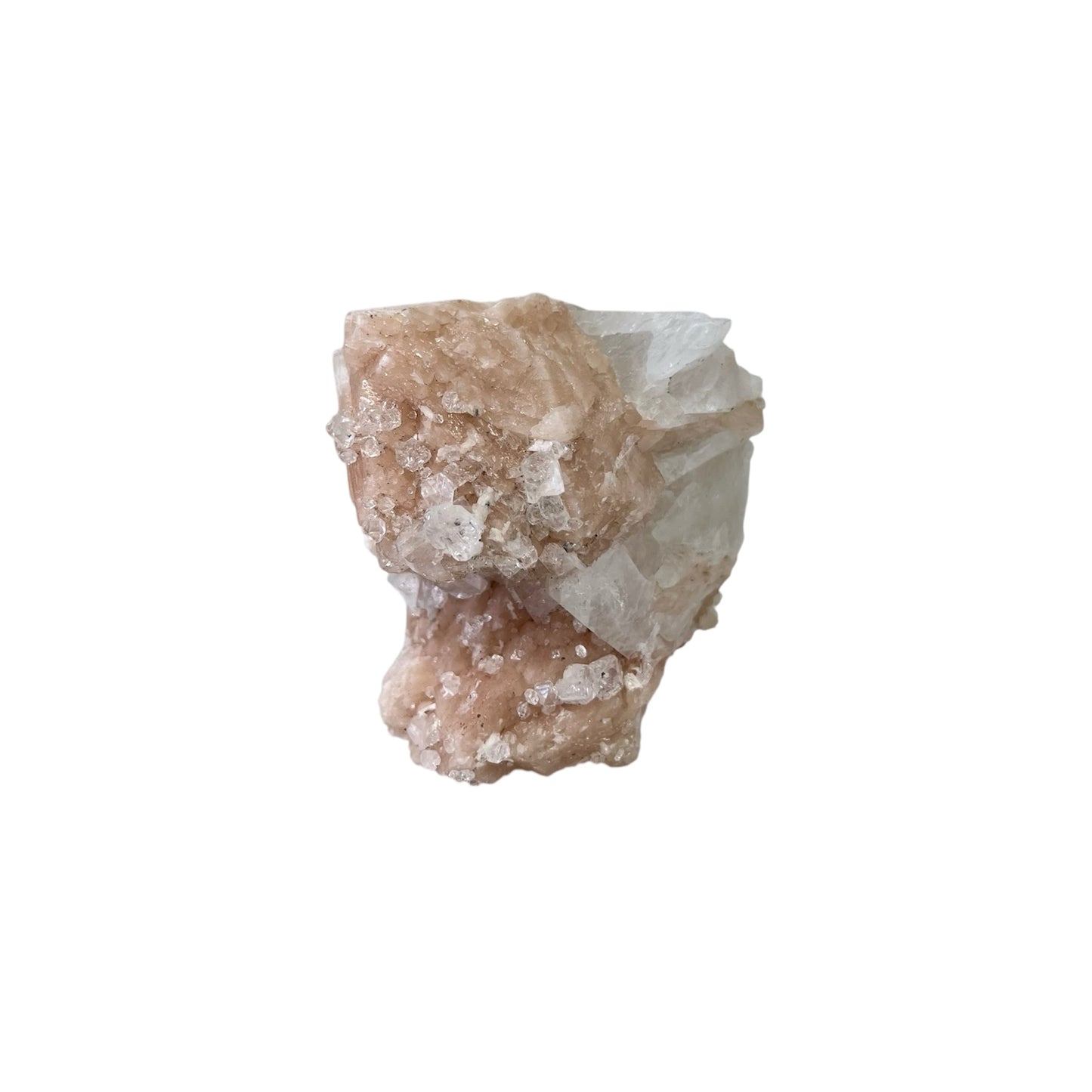 Stilbite with Apophyllite Cluster | CT33